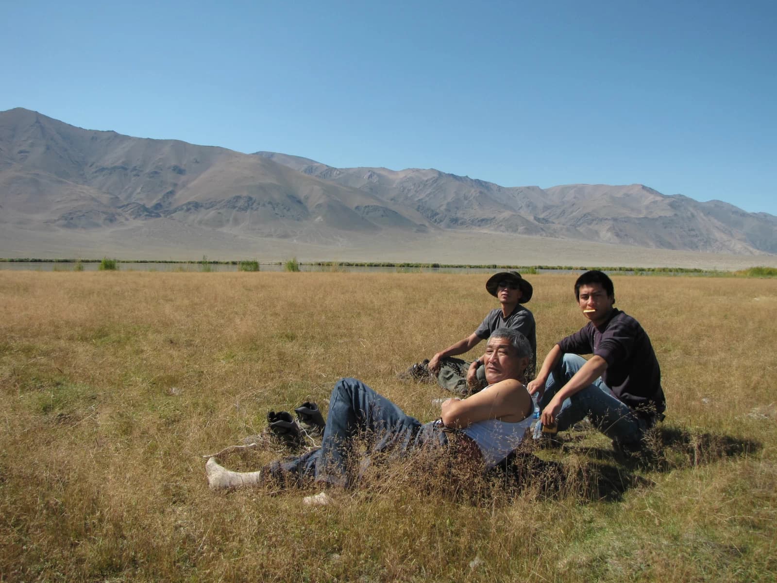 Field survey in Mongolia