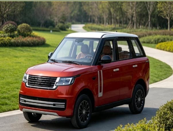 Enclosed Low-Speed Electric Passenger Vehicle Series Premium SUV Style