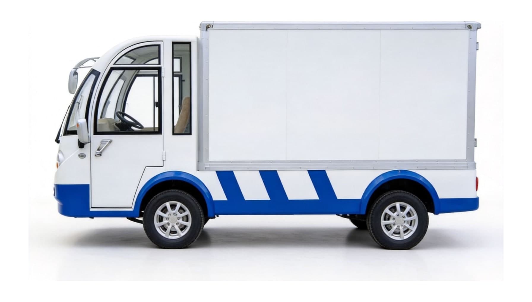 Qilu Fengde FD006A-2FGXH Single-Row Electric Box Van 2
