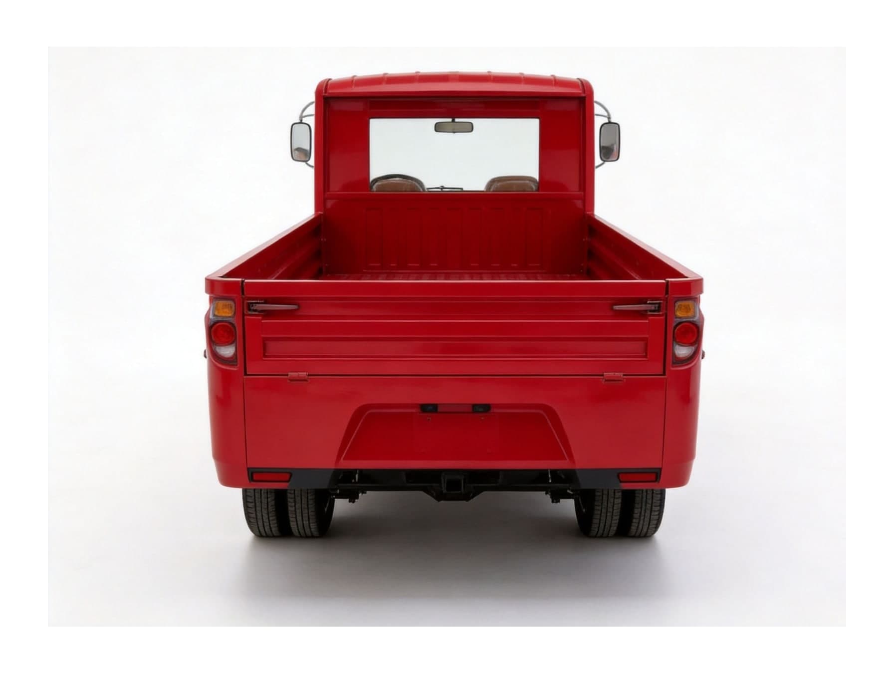 Qilu Fengde FD006A-2CGD Single-Row Electric Open-Bed Truck 3