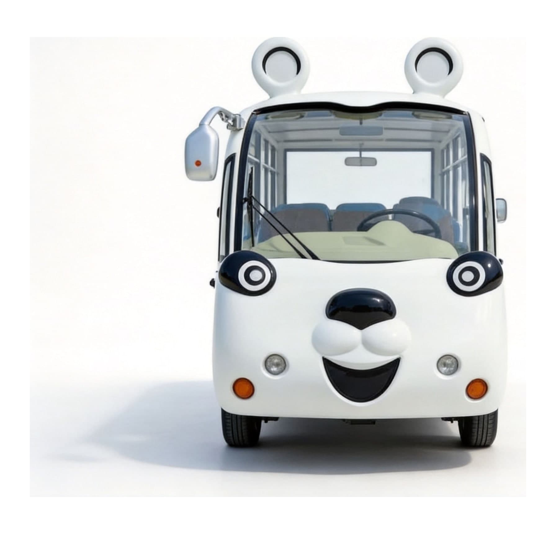 Qilu Fengde FD006A-14CGG Cartoon Dog 14-Seat Sightseeing EV 3