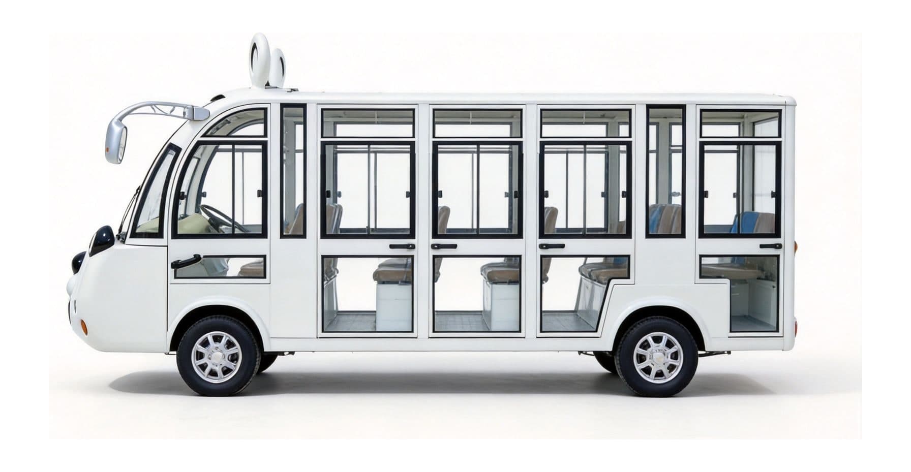 Qilu Fengde FD006A-14CGG Cartoon Dog 14-Seat Sightseeing EV 2