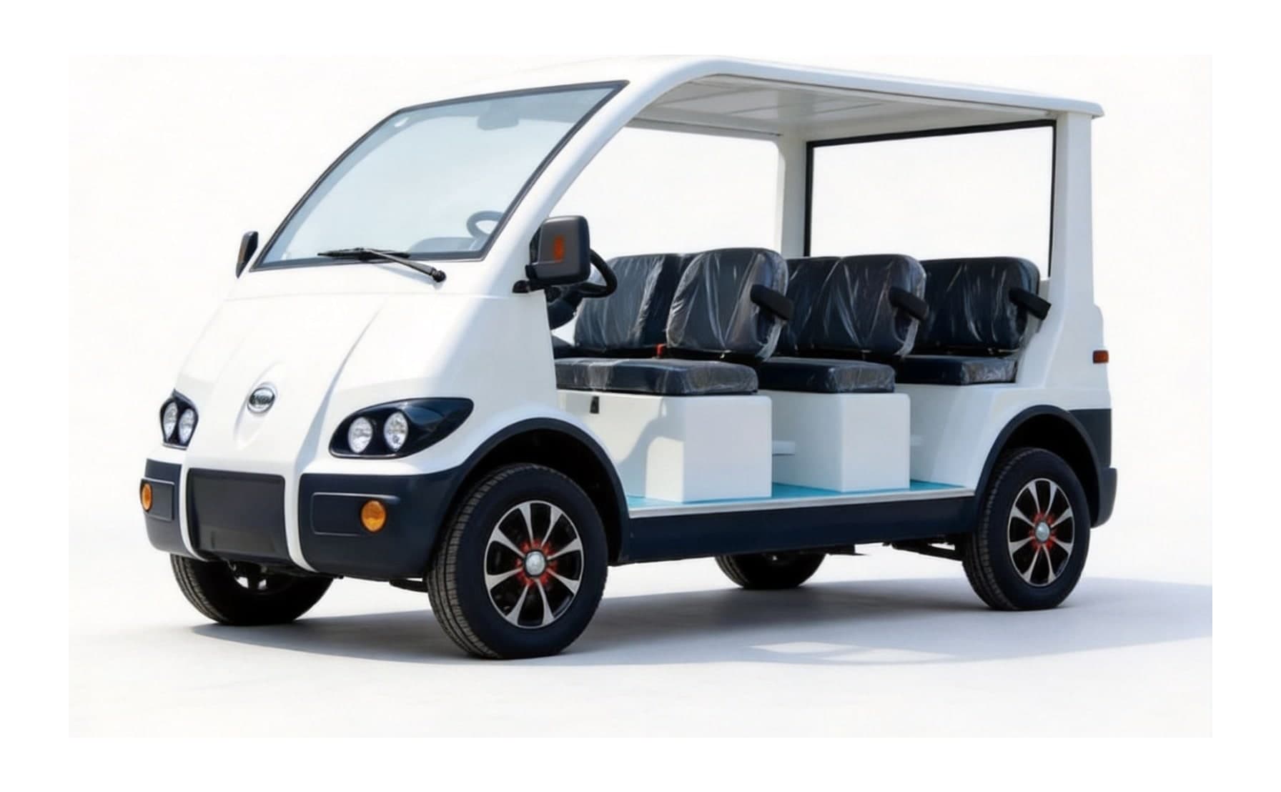 Qilu Fengde FD001-5C Open Double-Row Electric Patrol Car