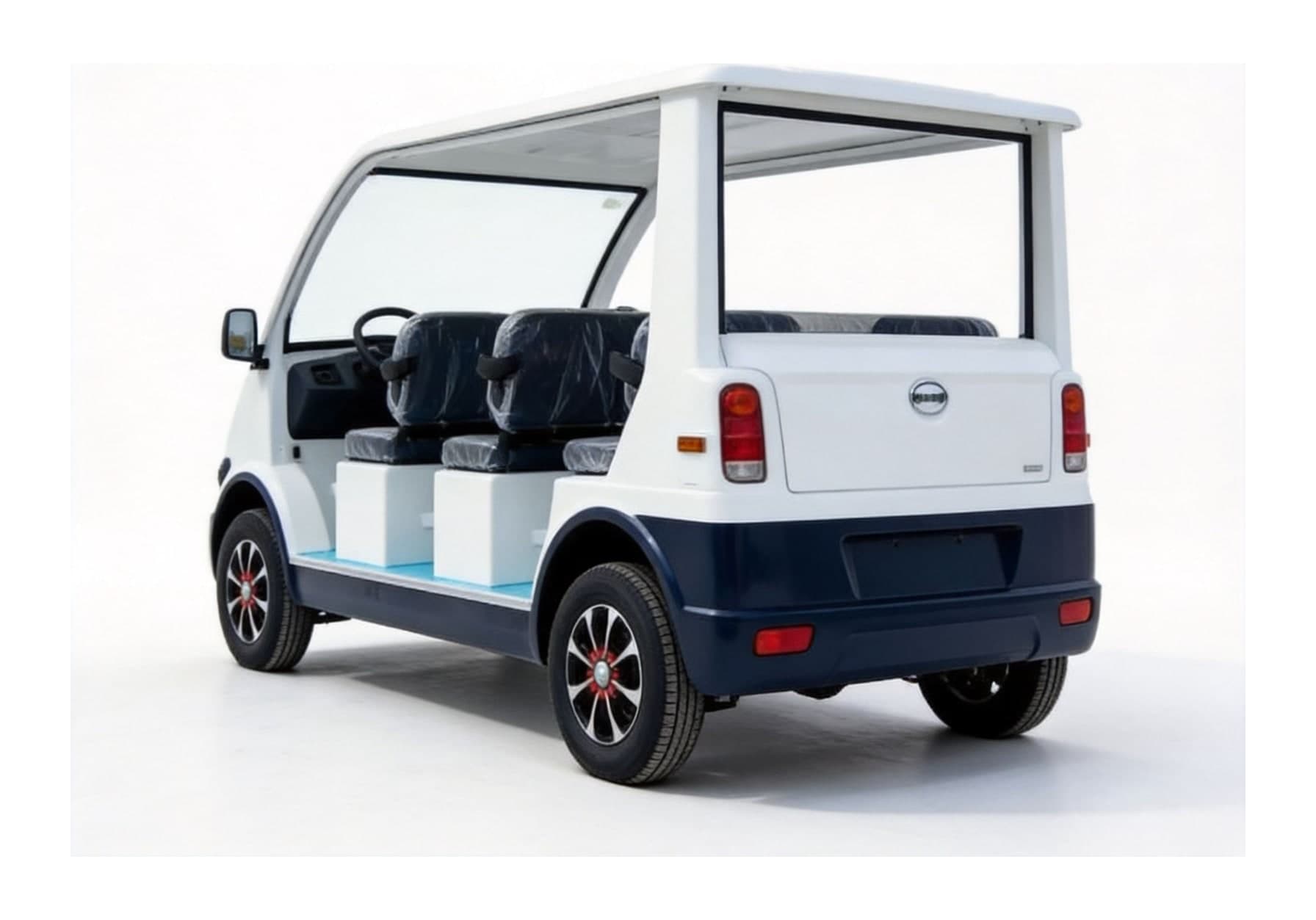 Qilu Fengde FD001-5C Open Double-Row Electric Patrol Car 3