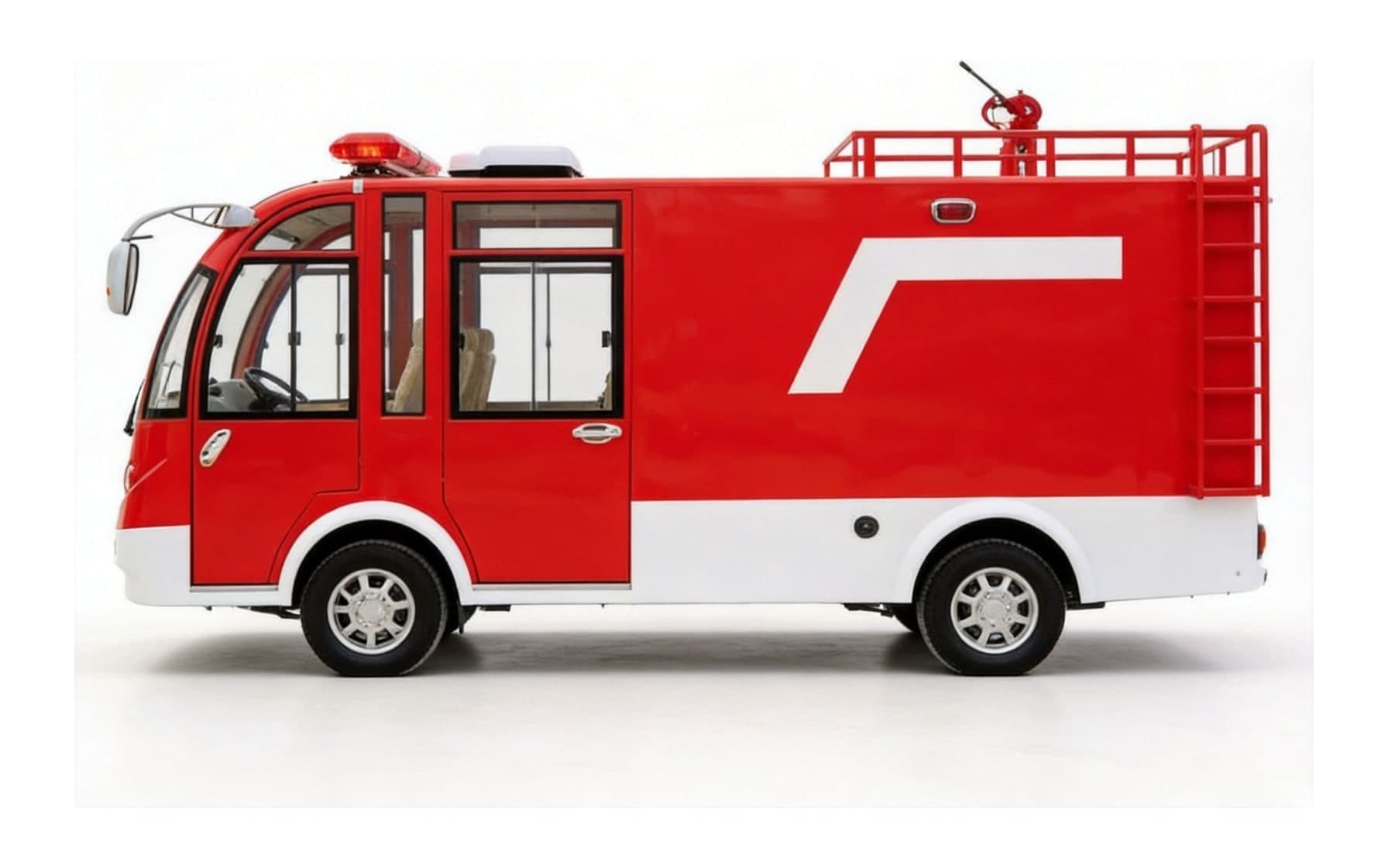Qilu Fengde FD009 YG-5 5-Seat Electric Fire Vehicle 2