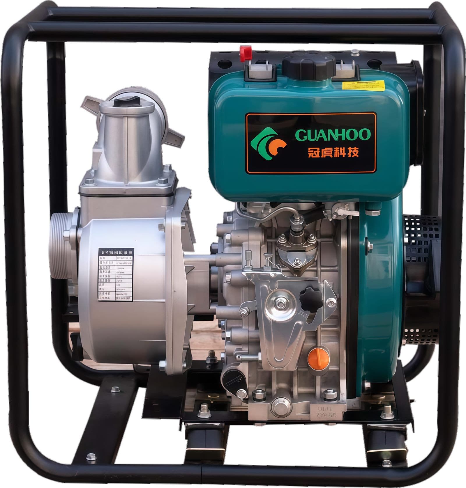 Air-Cooled Diesel Water Pump 3