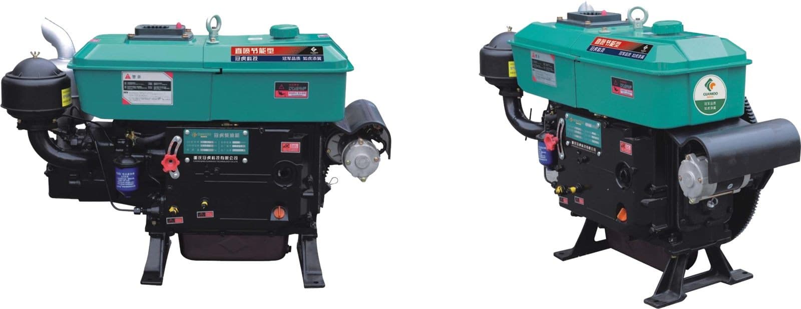 Single-Cylinder Water-Cooled Diesel Engine