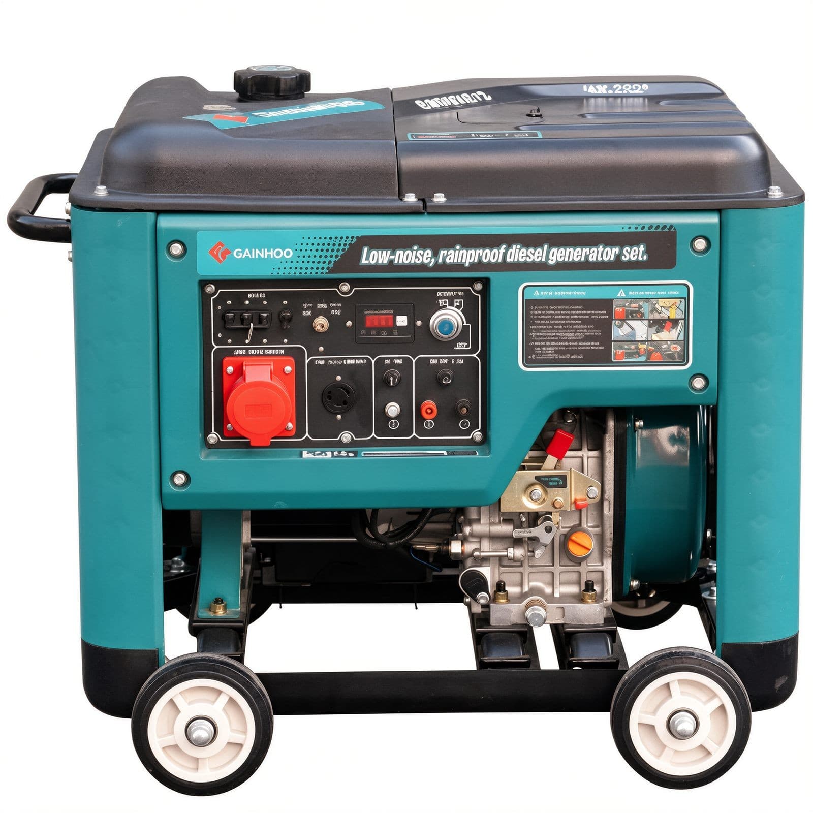 Patented Low-Noise Diesel Generator Set