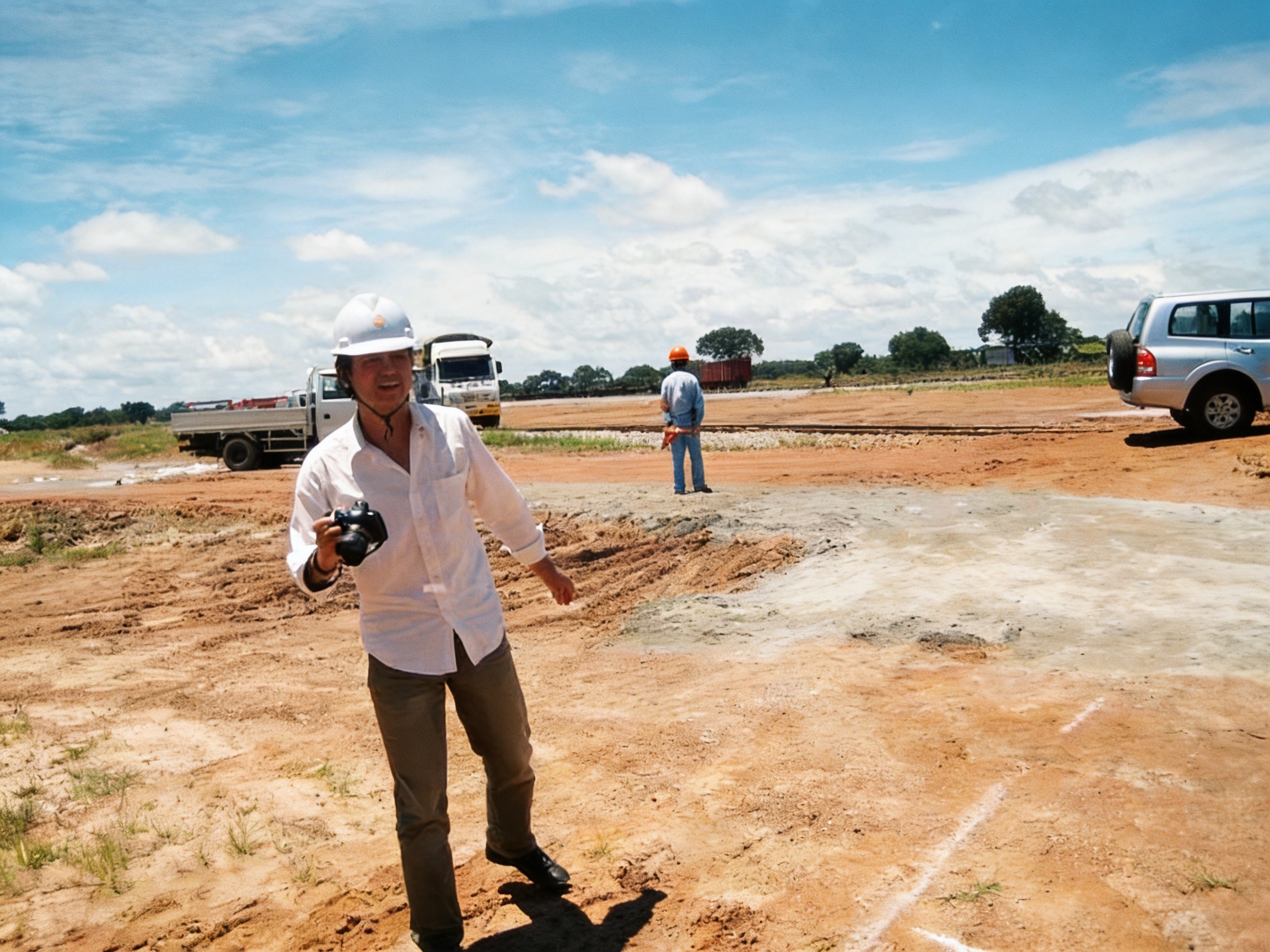 The Moçâmedes Railway worksite in Angola