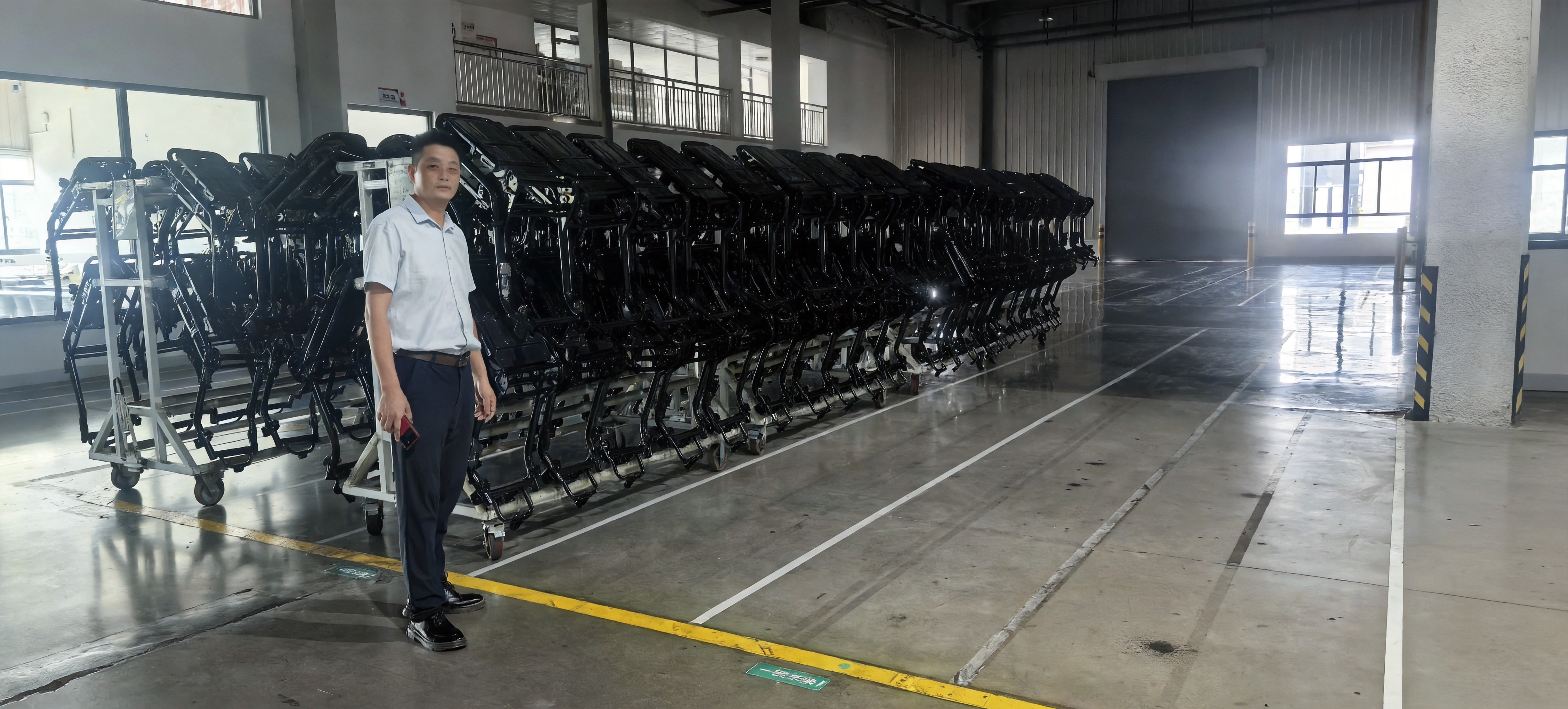 Frame electrocoating line, a promise to clients