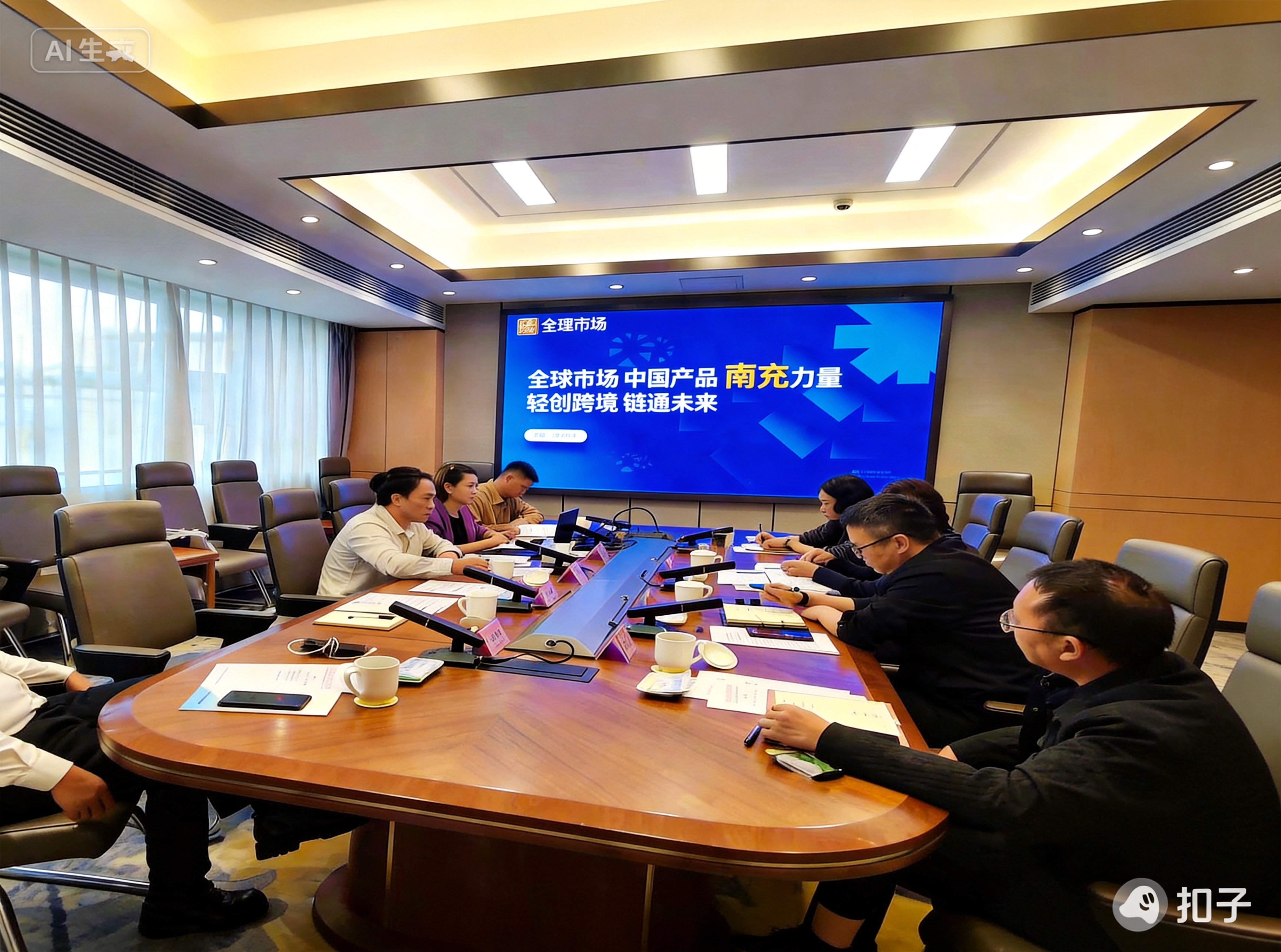 Nanchong global cross-border trade framework signing